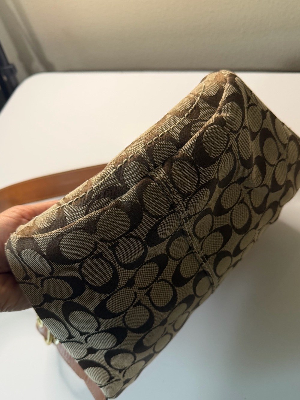 Y2K Coach Bleecker Signature Duffle Bag - Picture 14 of 14